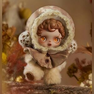 Pop Mart Skullpanda L’impressionnisme Plush Doll Pendant - Amber